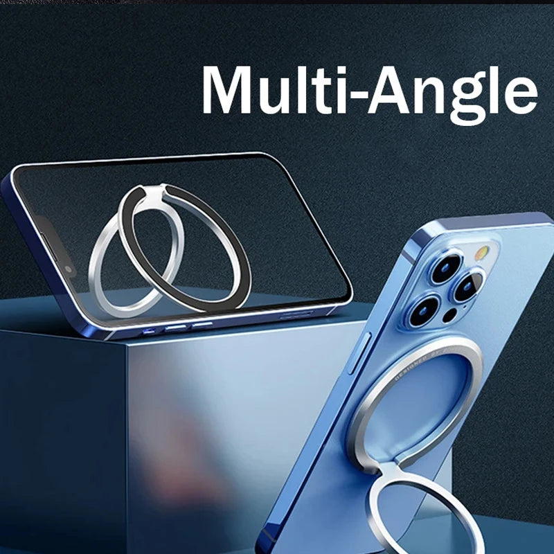 Support Magnétique en Métal avec Anneau 360° – Stand Universel pour Smartphone