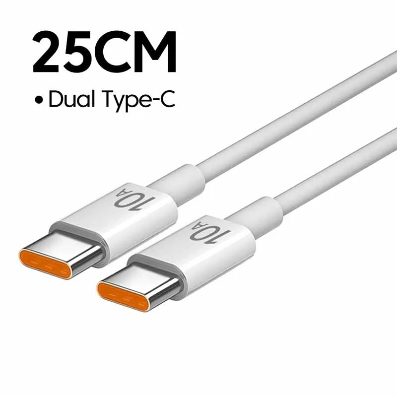 Chargeur OLAF rapide 40W Avec deux sorties USB‑C‑C PD QC3.0 avec câble Type‑C vers Type‑C