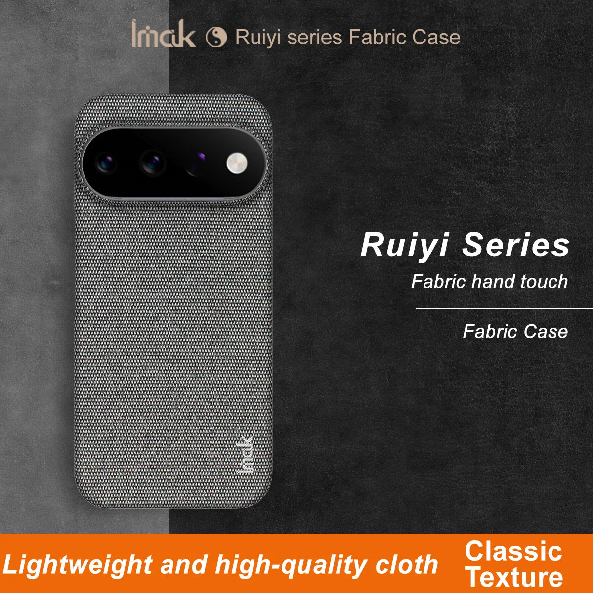 Coque Effet Tissu IMAK pour Google Pixel 11, 11 Pro & 11 Pro XL