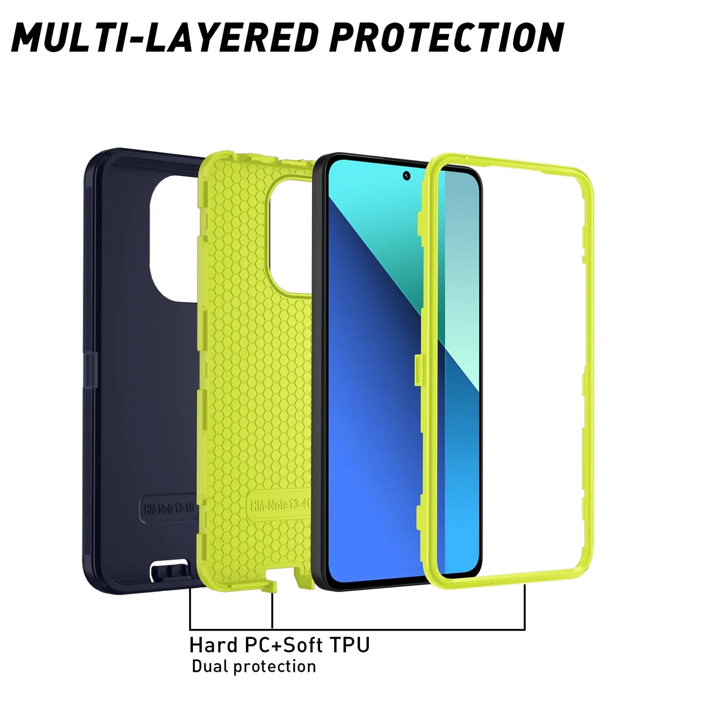 Shockproof Neon Armor Case for Samsung Galaxy S25/S24/S23/S22/S21/S20/Note 20