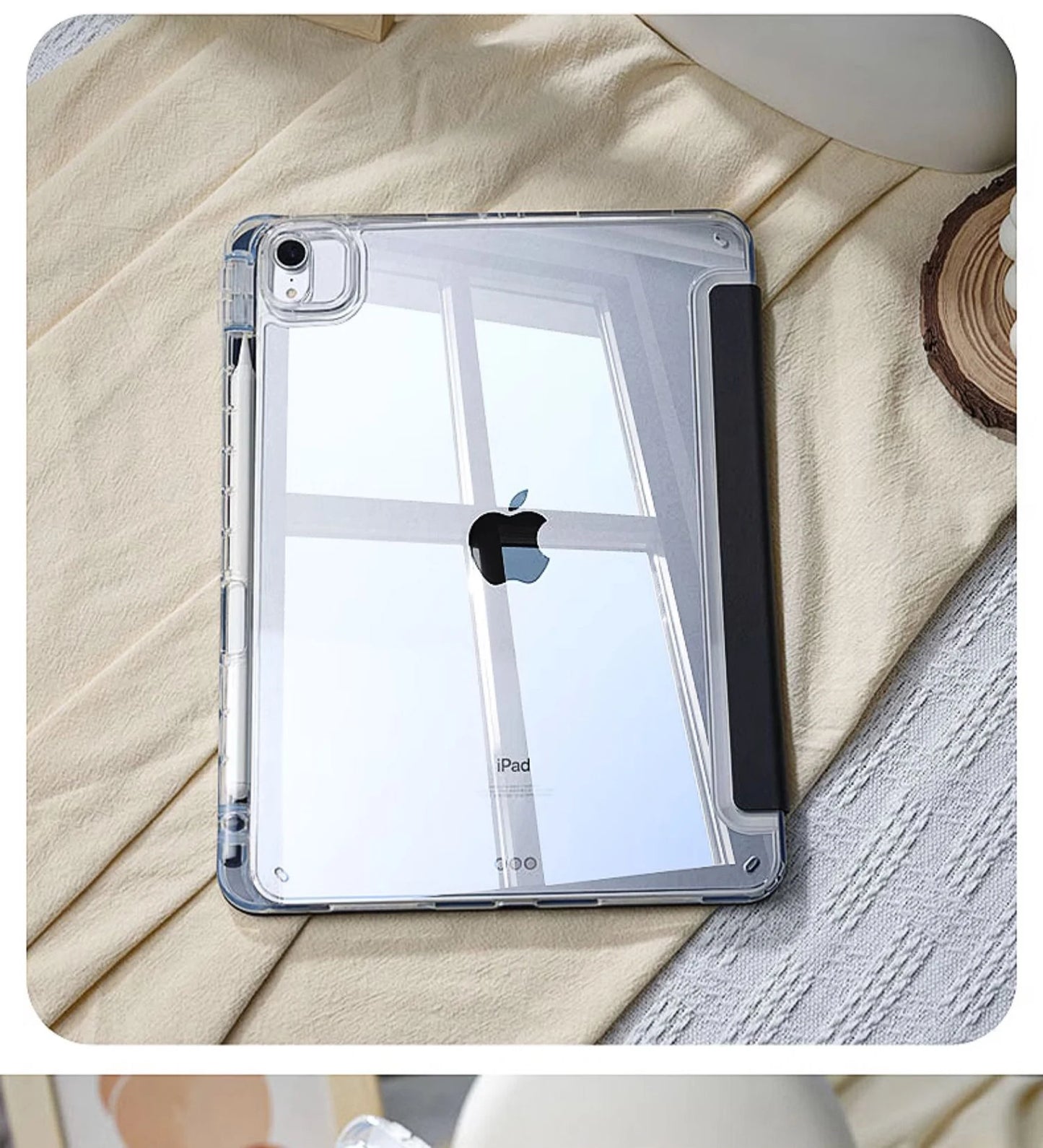 Coque - Étui intelligent 2025 pour iPad Air / iPad 10e / 11e / Mini 6 / Pro 11 / Pro 13 – Support magnétique