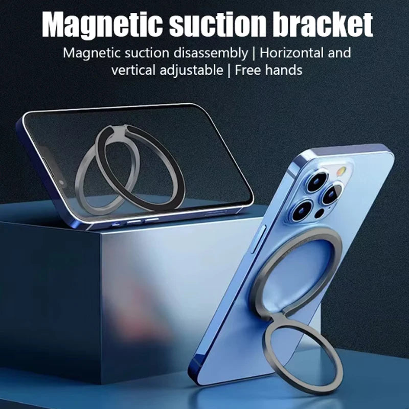Support Magnétique en Métal avec Anneau 360° – Stand Universel pour Smartphone