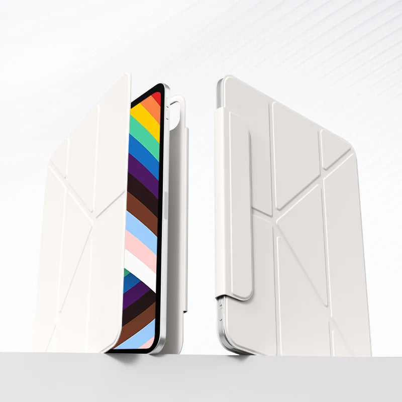 Étui Magnétique 2026 – iPad Air 11/13 M2 • iPad Pro 11/13 M4 • iPad Mini 7