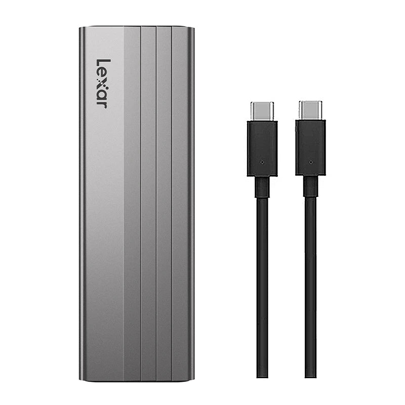 Boîtier Lexar E300 M.2 SSD Original – USB 3.2 Gen 2 Type‑C 10Gbps