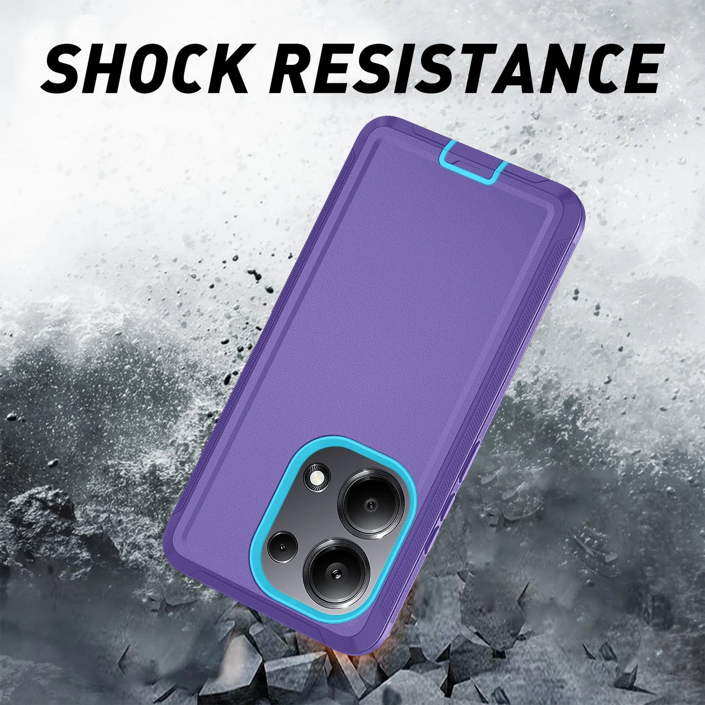 Coque Blindée pour Xiaomi & Redmi – Anti‑Chocs, Anti‑Poussière & Protection Caméra 360°