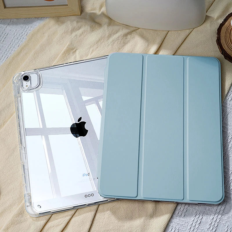 Coque - Étui intelligent 2025 pour iPad Air / iPad 10e / 11e / Mini 6 / Pro 11 / Pro 13 – Support magnétique