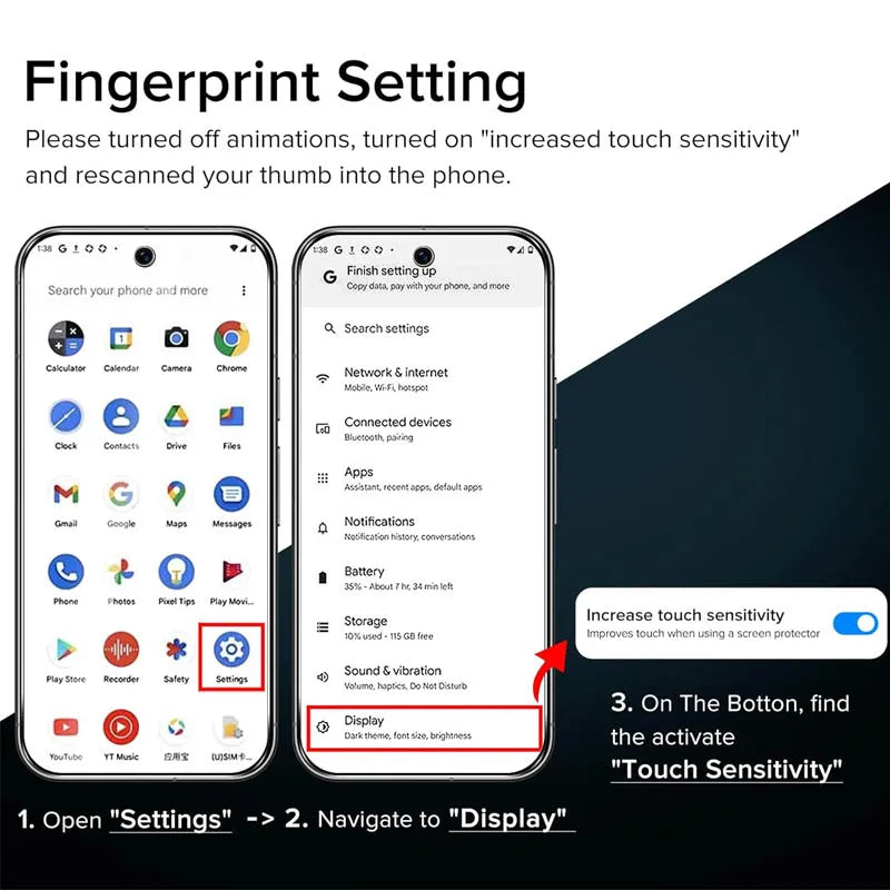 Protection intelligente pour Google Pixel