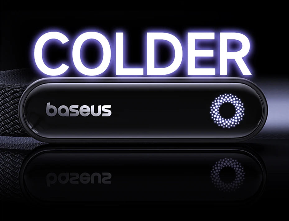 Baseus MVP3 Câble USB‑C Coudé 100W avec LED