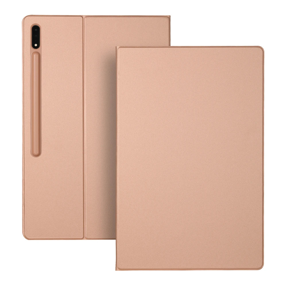 Étui Magnétique pour Samsung Galaxy Tab S7/S8/S9/S10 (10.9”–14.6”) – Support Multi‑Positions, Réveil Automatique & Porte‑Stylet Intégré