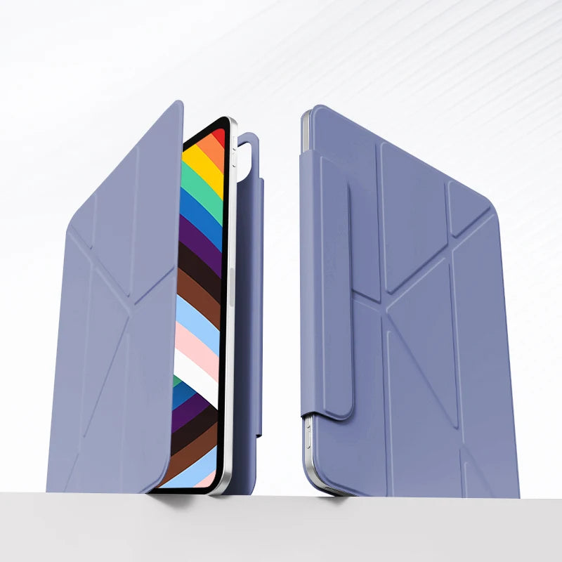 Étui Magnétique 2026 – iPad Air 11/13 M2 • iPad Pro 11/13 M4 • iPad Mini 7