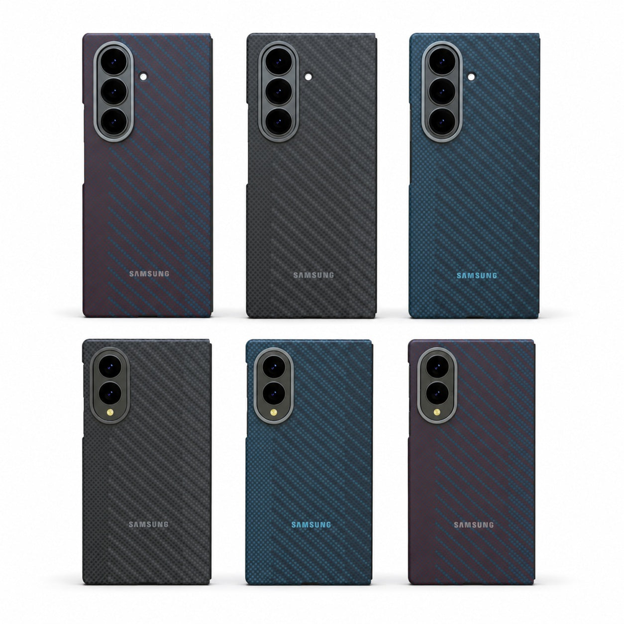 Coque Magnétique Fibre de Carbone pour Samsung Galaxy Z Fold8 / Fold8 Ultra