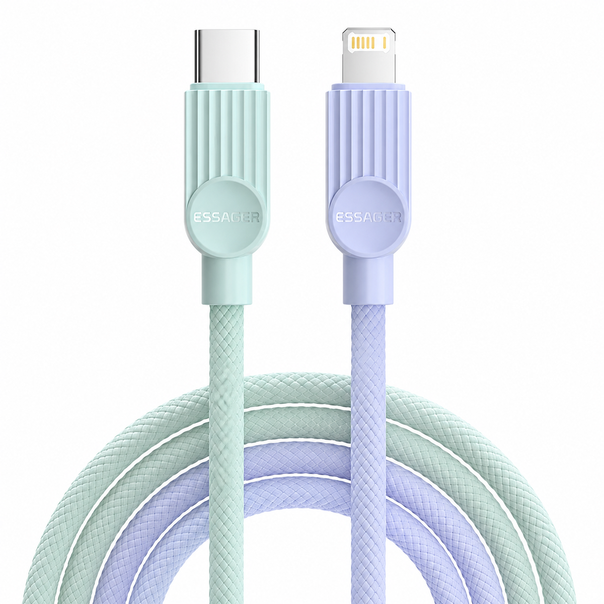 Essager 29W Type-C to Lightning Macaron Fast Charging Cable