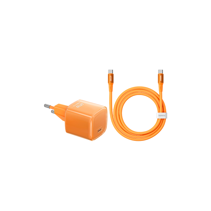 REMAX 60W GAN Dynamic Fast  Charging Kit60WPD Fast Charge | 65W C-C Cable
