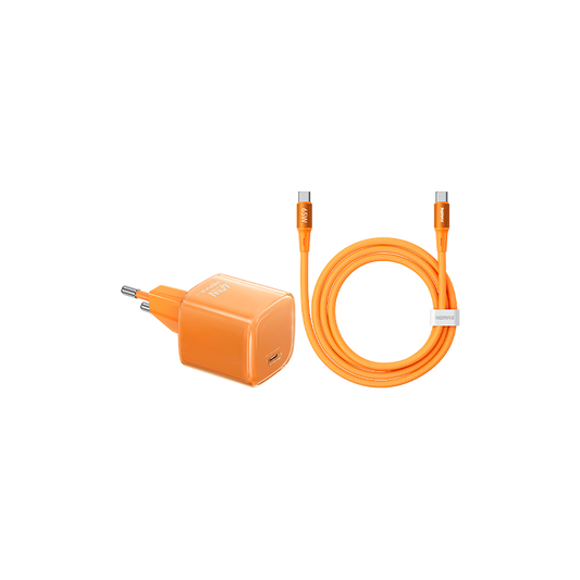 REMAX 60W GAN Dynamic Fast  Charging Kit60WPD Fast Charge | 65W C-C Cable
