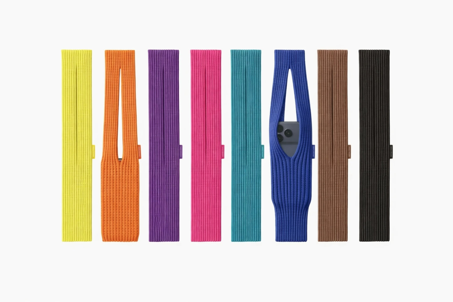 iPhone Pocket Sleeve -  Étui en tissu côtelé élégant